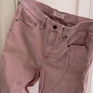 Madewell 9” skinny high rise pants